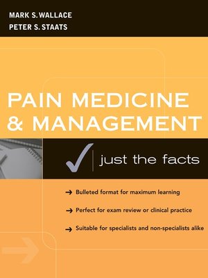 cover image of Pain Medicine and Management